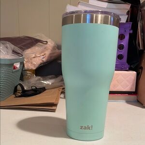 Zak! Light Blue Tumbler with Lid